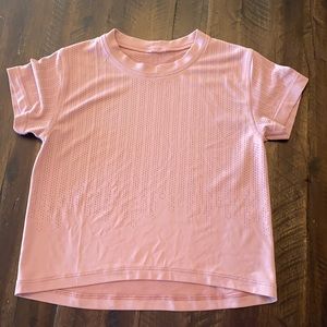 Pink Lululemon tee